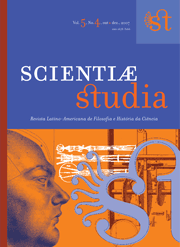 Capa Scientiae Studia volume 5 número 04.