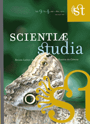 Capa Scientiae Studia volume 9 número 04.