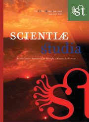 Capa Scientiae Studia volume 11 número 02.